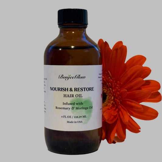 Nourish & Restore Organic Hair Oil