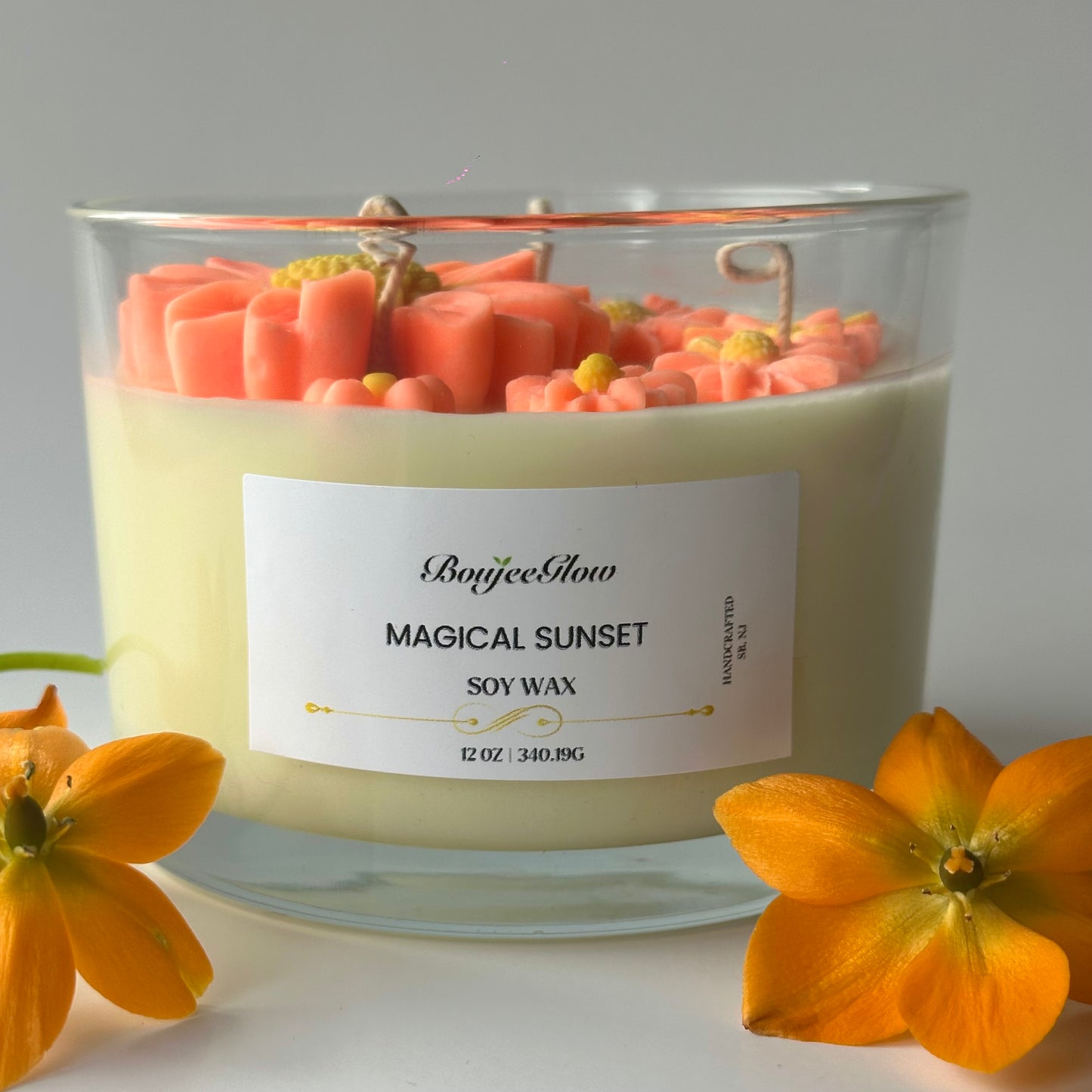 3 Wick | All-Natural Soy Candle | Clean Burning & Non-Toxic