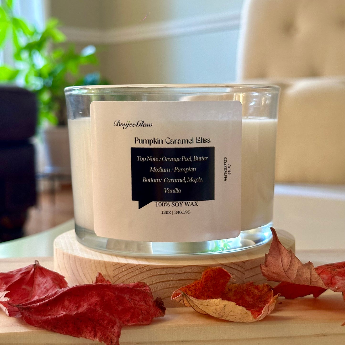 3 wick | All-Natural Soy Candle | Clean Burning & Non-Toxic