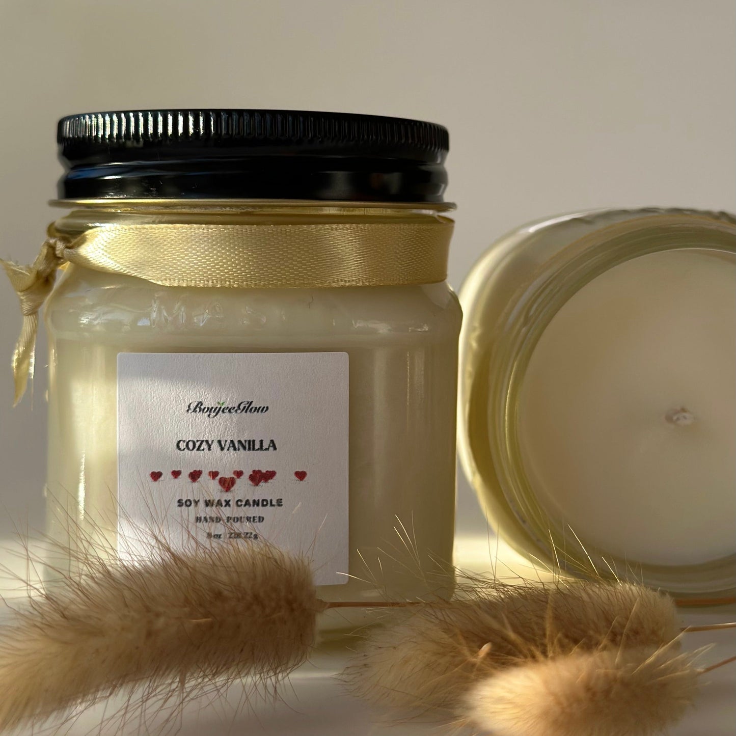 1 Wick | All-Natural Soy Candle – Clean Burning & Non-Toxic