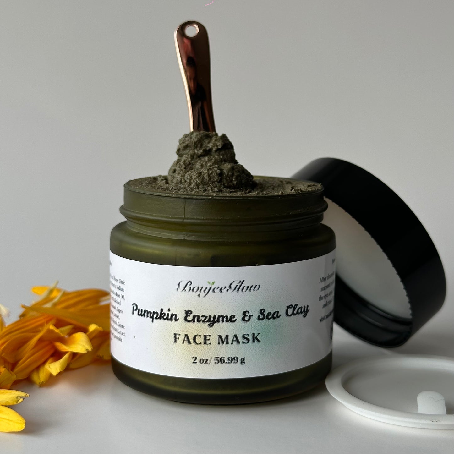 Glow Up: Pumpkin Enzyme & Sea Clay Face Mask